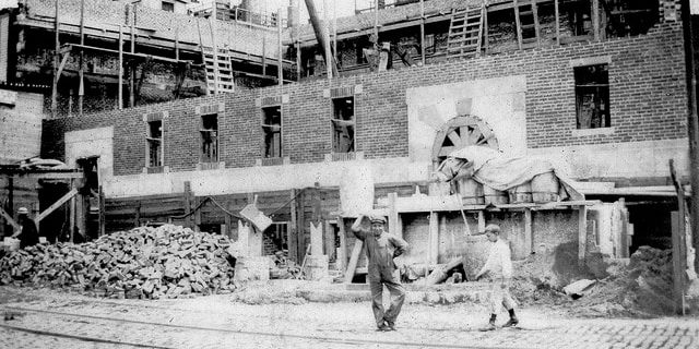 The Elizabeth Peabody under construction