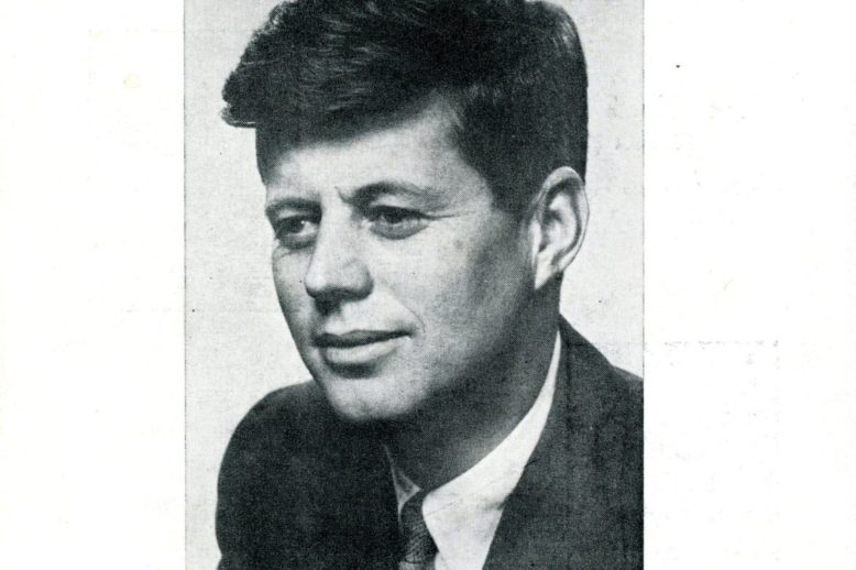 Pamphlet signed by JFK