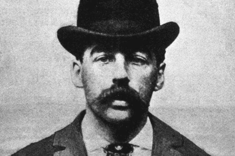 Holmes' 1895 Mugshot