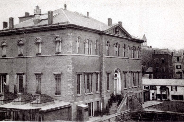 Harvard Medical School in 1878