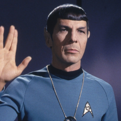 Nimoy as Spock on tv