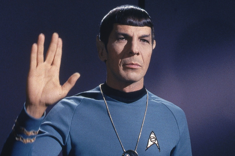 Nimoy as Spock on tv