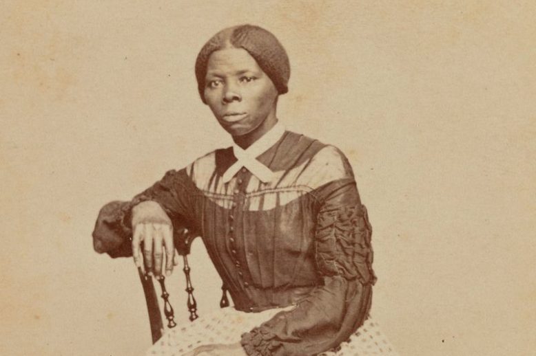 Harriet Tubman sitting