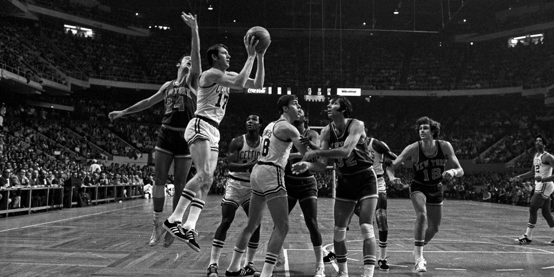 Celtics v. Knicks at the Boston Garden