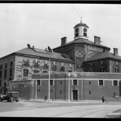 The Charles Street Jail in 1932