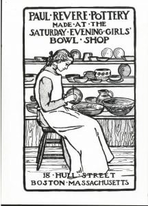 Paul Revere Pottery Ad