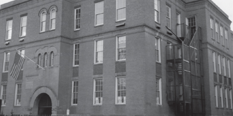 Winchell School The Winchell School, Roman Revival school building of 3.5 stories