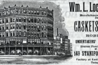 Image of newspaper advertisement for Wm. L. Lockhart & Co.