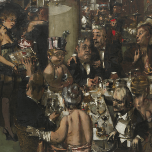 Jack Levine, Election Night, 1954 (Museum of Modern Art).