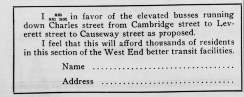 A newspaper clipping with a letter to elected representatives.