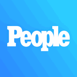unnamed People magazine logo on a light blue background