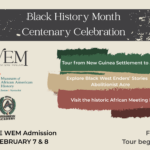 linen colored background with four streaks of color in black, red, gold, and green.