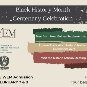 linen colored background with four streaks of color in black, red, gold, and green.