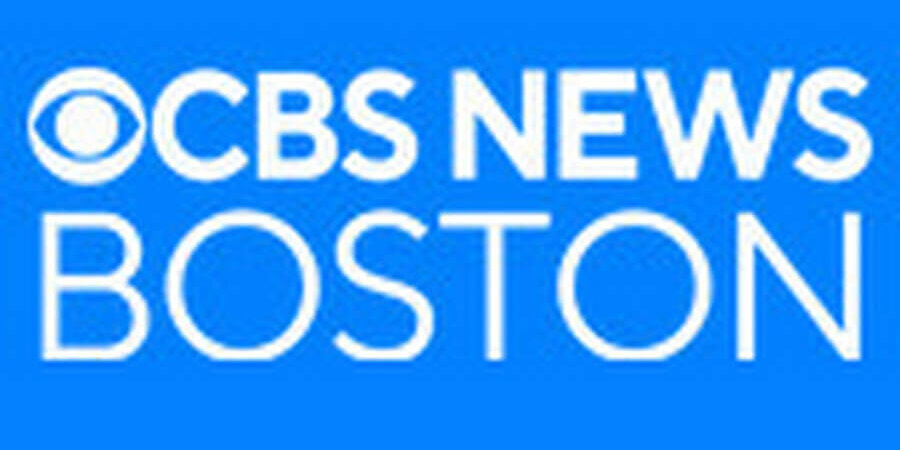 A blue background with the image of an eye that says "CBS News Boston"