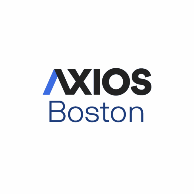 Axios-Square A blue and black logo on a white background that says Axios Boston