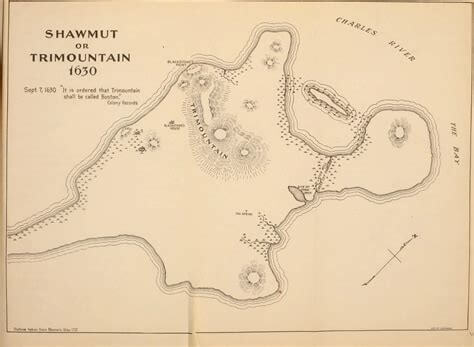 A map of a thin peninsula of land with large hills in the middle.